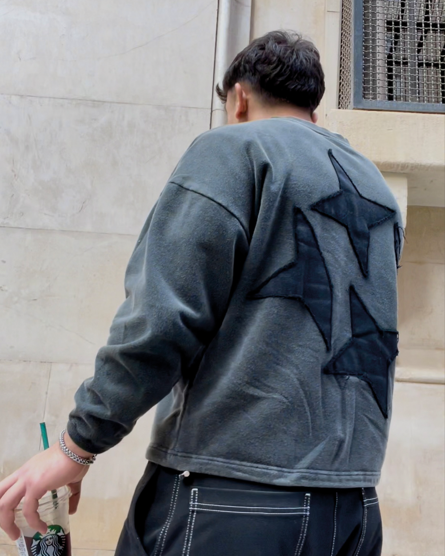 Star Patch Crewneck